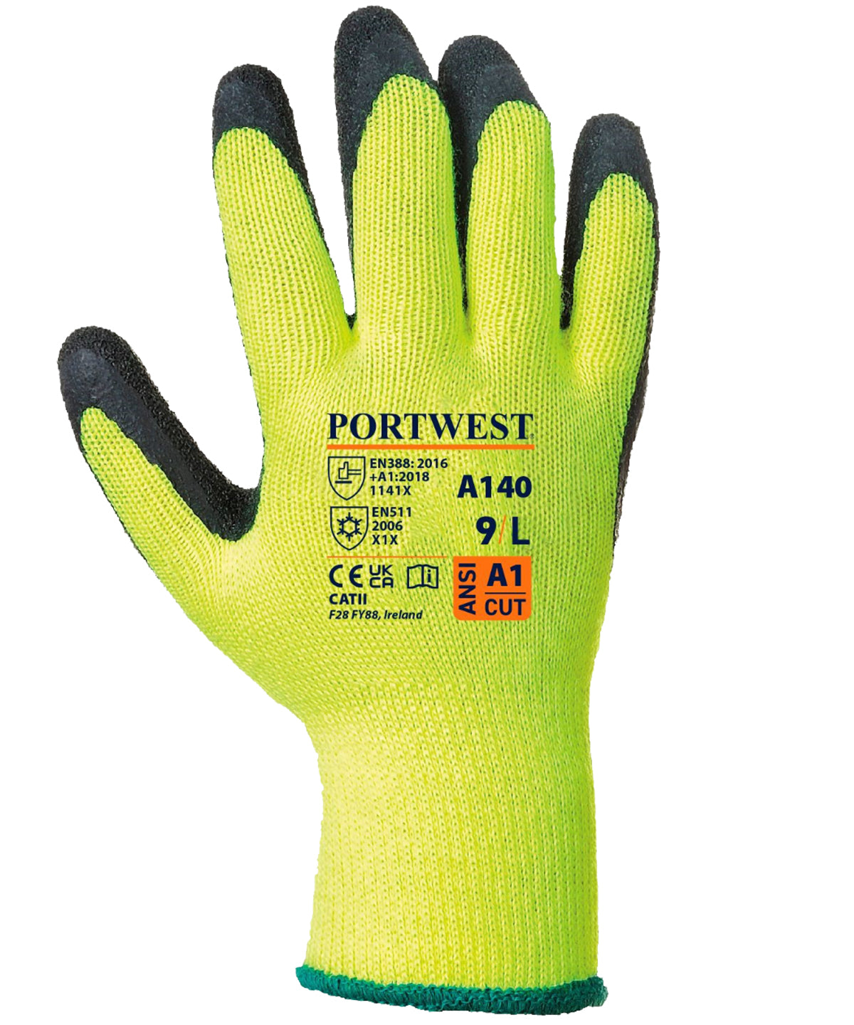 Hanskar Portwest PW071 – Svartur – 2XL