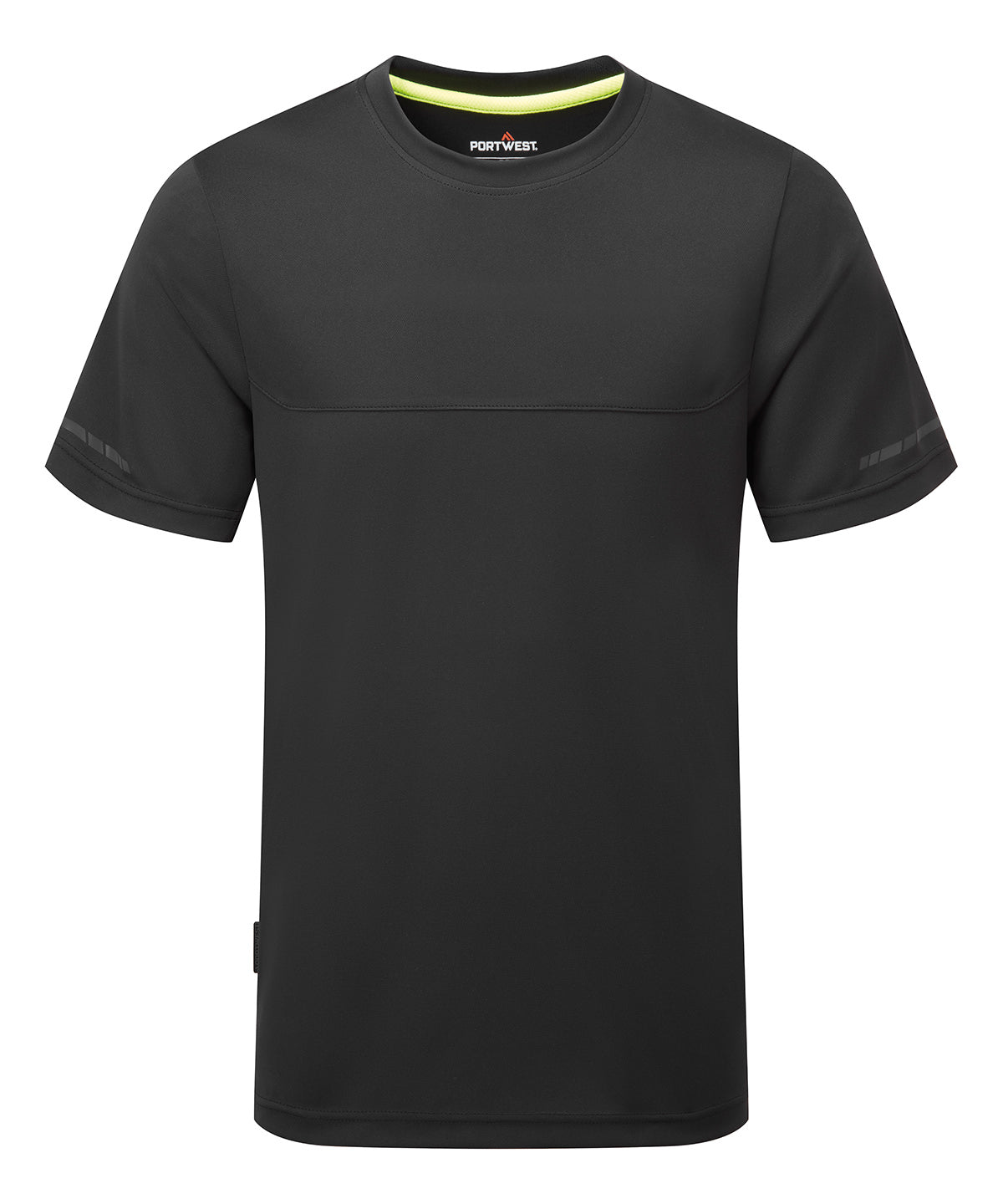Stuttermabolur Portwest PW286 – Svartur – 3XL
