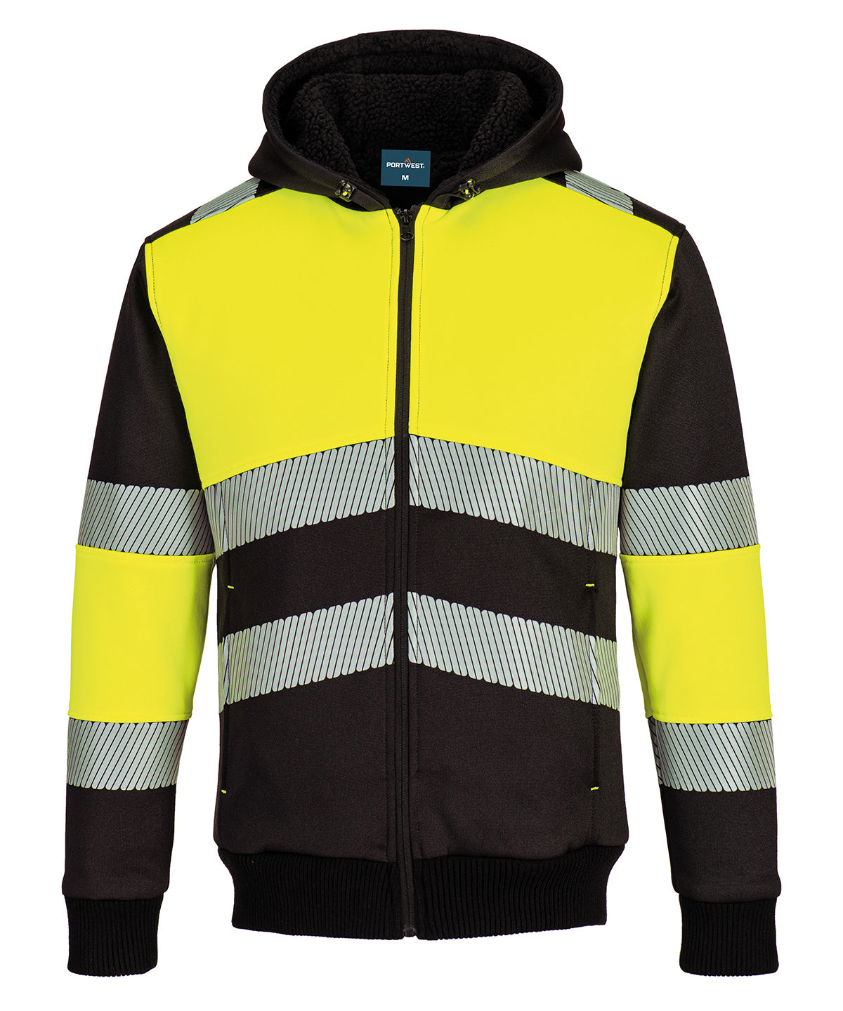 Hettupeysa Portwest PW422 – Yellow/Black – 4XL