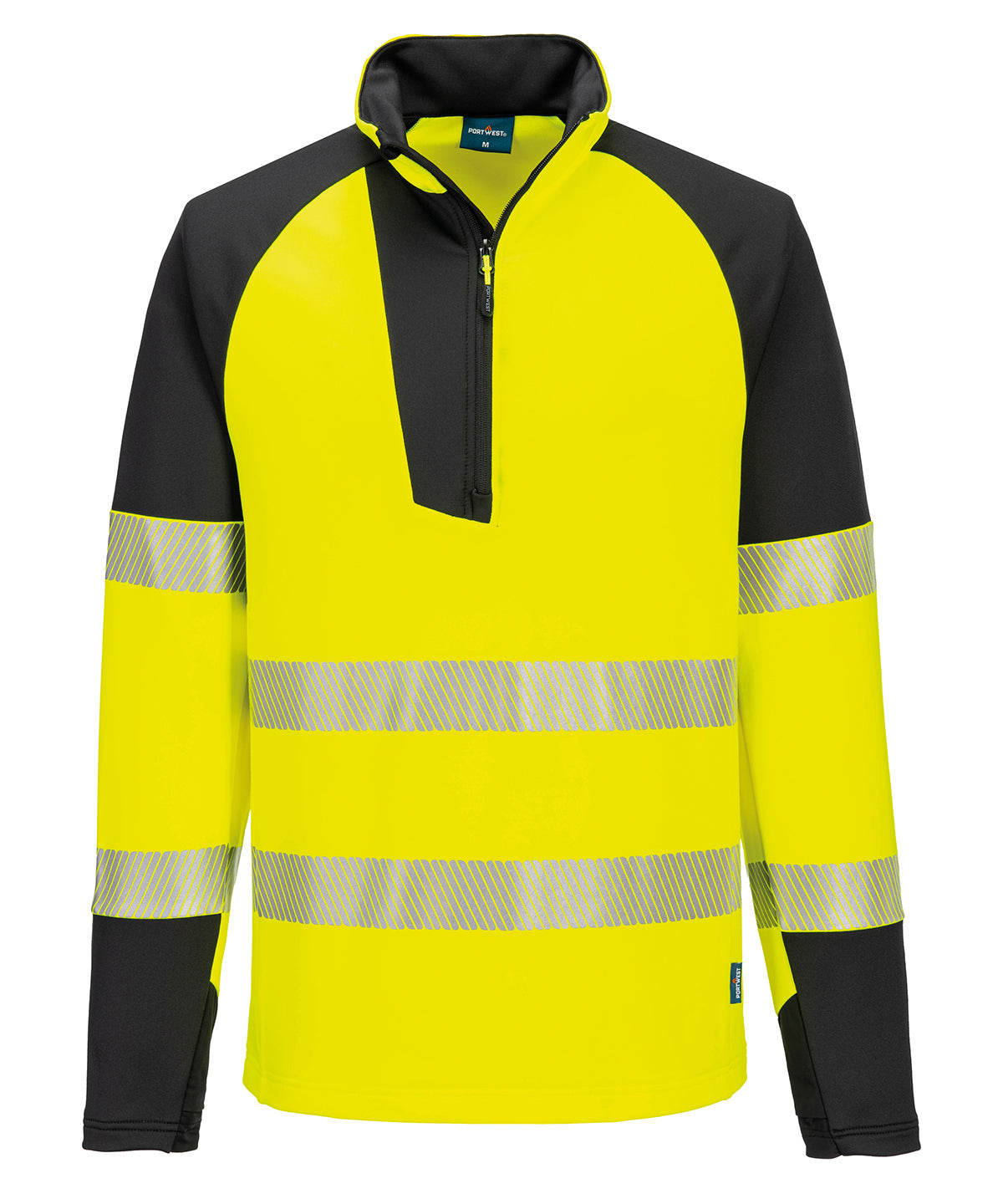 Peysa Portwest PW424 – Yellow/Black – 4XL