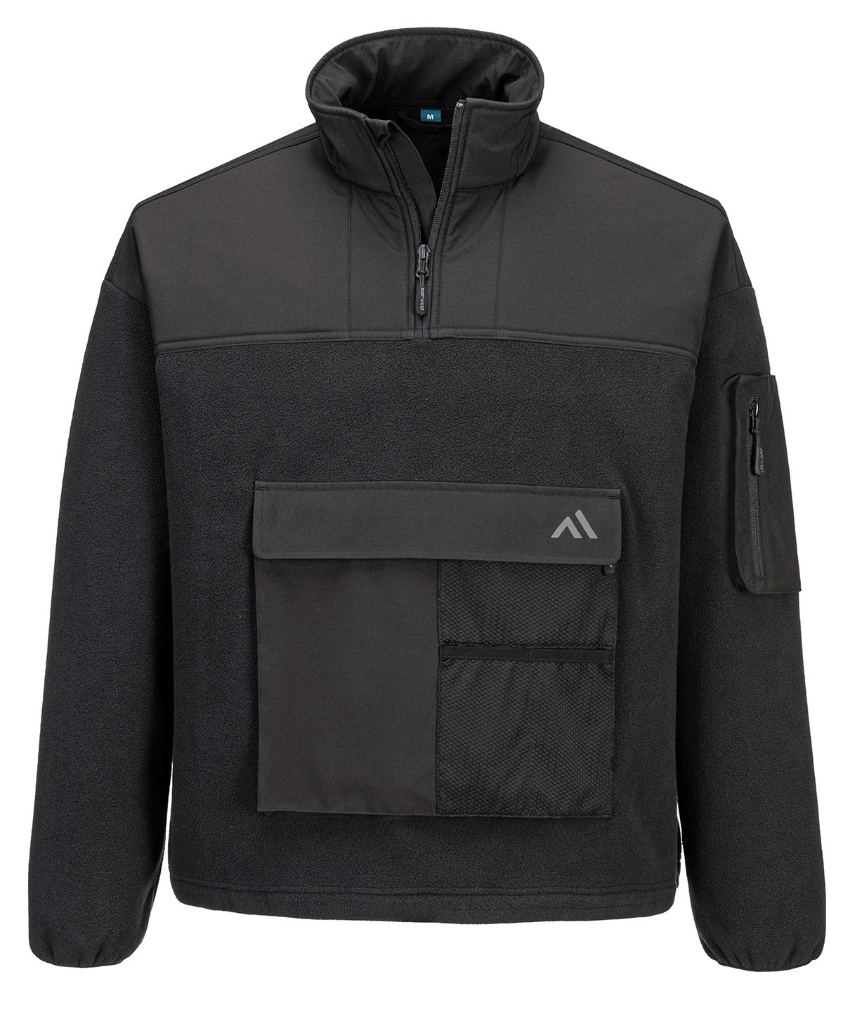 Flíspeysa Portwest PW542 – Svartur – 3XL