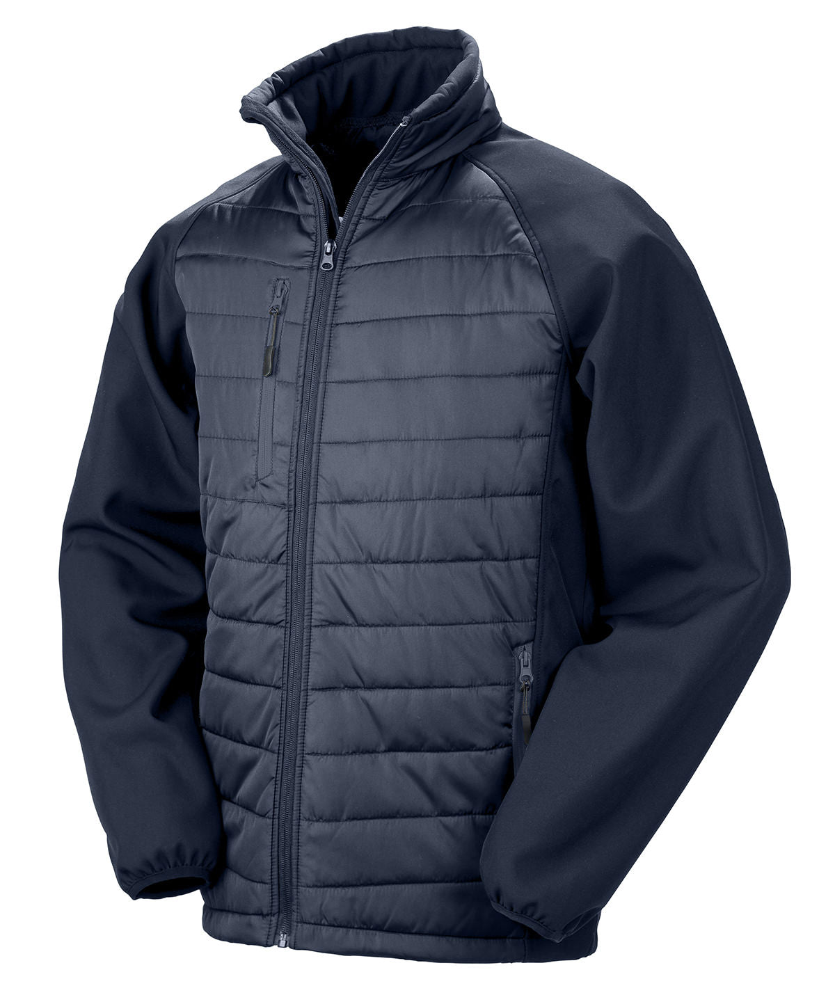 Softshell-jakki Result Recycled R237X – Navy/Navy – 4XL