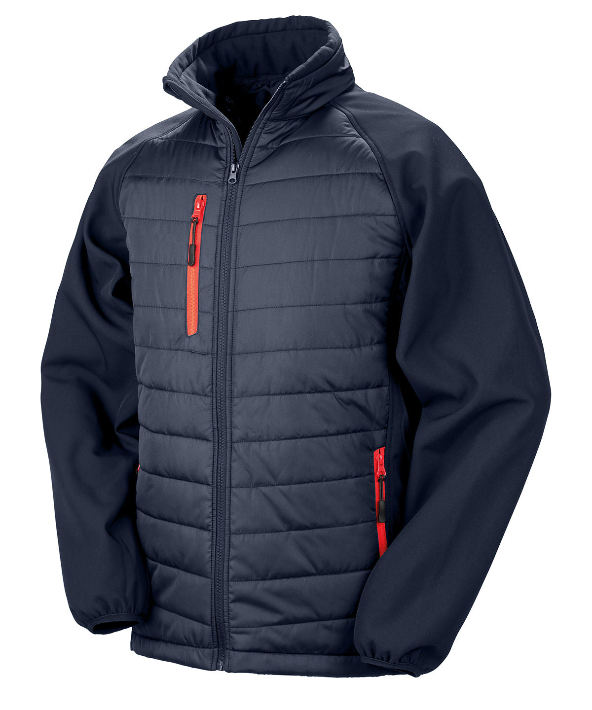 Softshell-jakki Result Recycled R237X – Navy/Red – 4XL