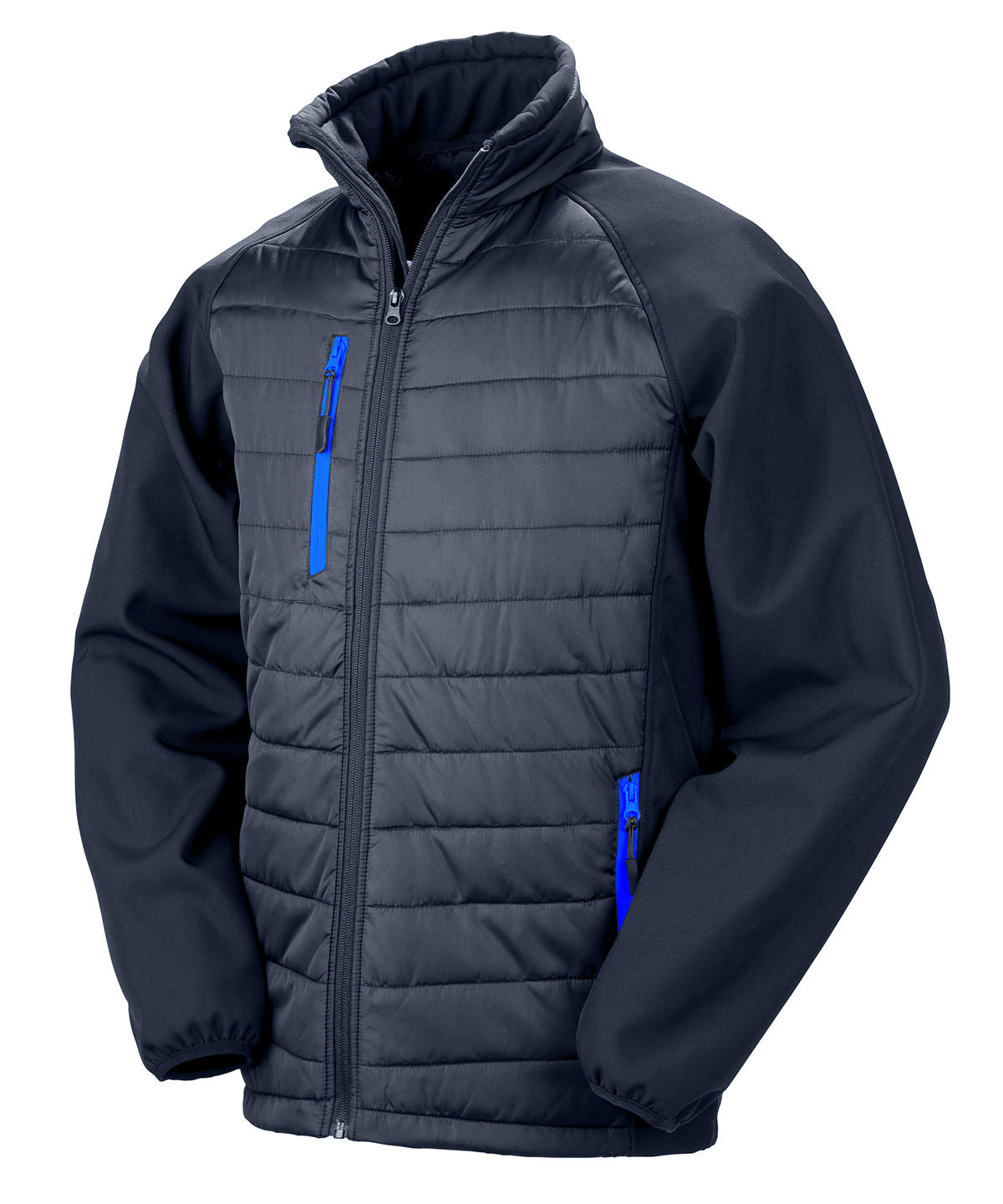 Softshell-jakki Result Recycled R237X – Navy/Royal – 4XL