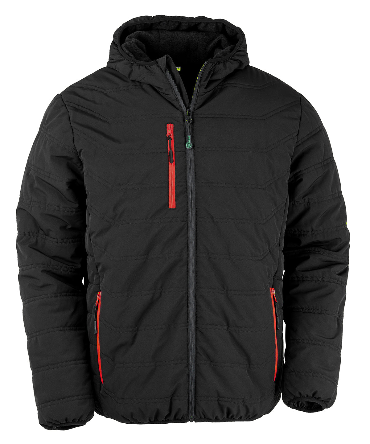 Jakki Result Recycled R240X – Black/Red – 3XL