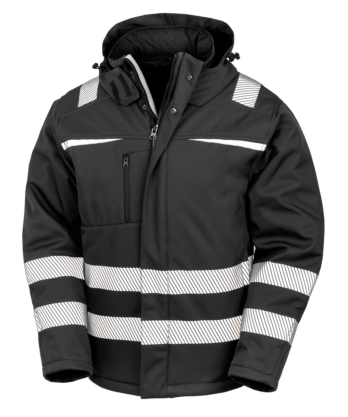Softshell-jakki Result Safeguard R331X – Svartur – 4XL