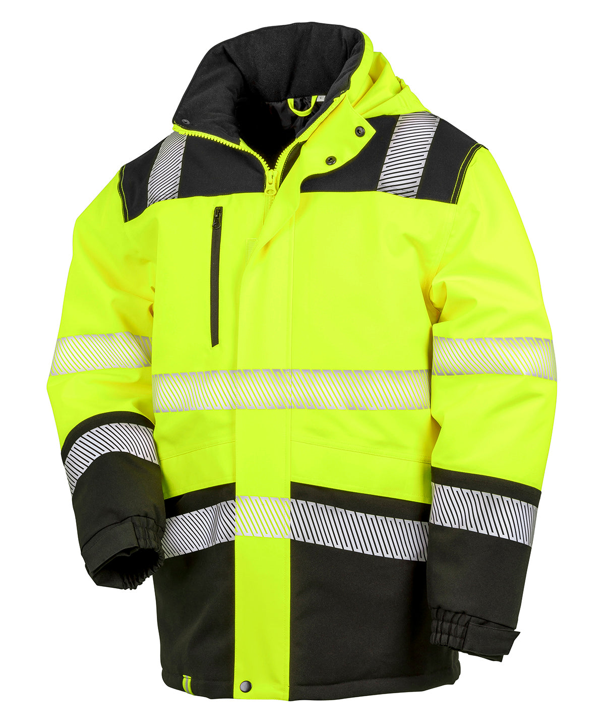 Softshell-jakki Result Safeguard R475X – Fluorescent Yellow/Black – 4XL