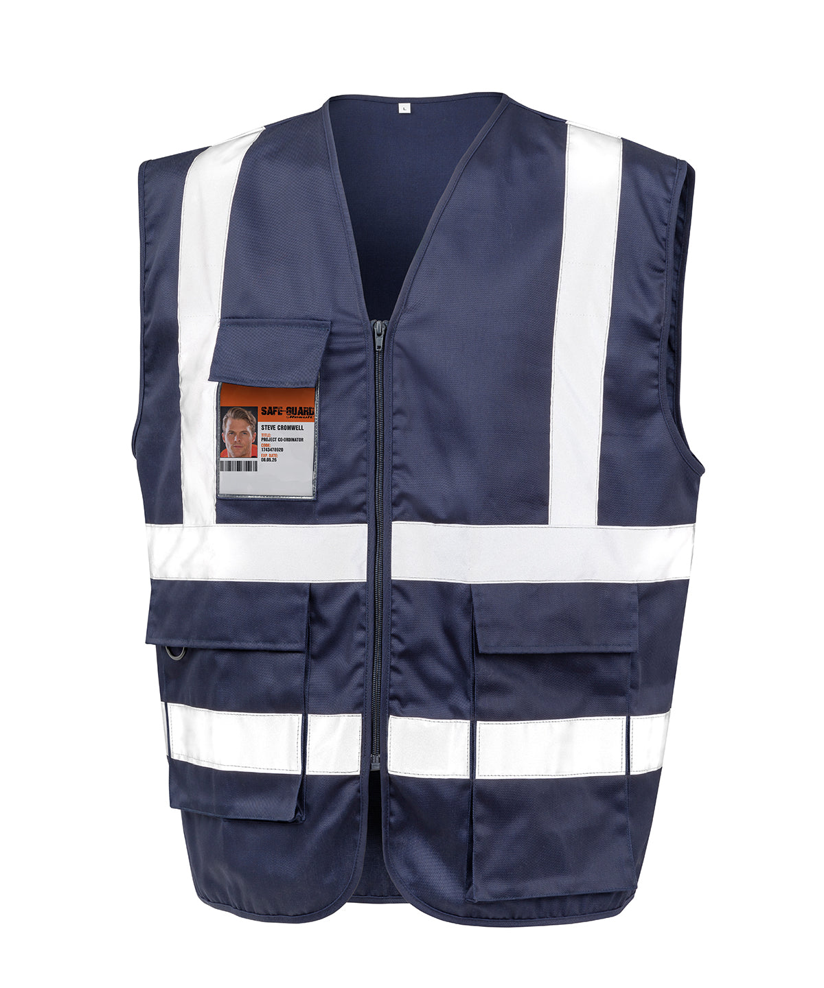 Öryggisvesti Result Safeguard R477X – Dökkblár – 3XL