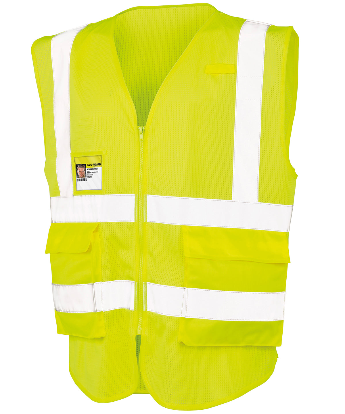 Öryggisvesti Result Safeguard R479X – Fluorescent Yellow – 3XL