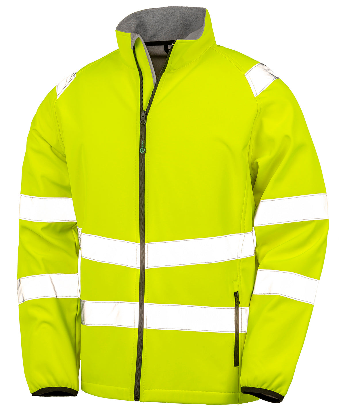 Softshell-jakki Result Recycled R505X – Fluorescent Yellow – 4XL