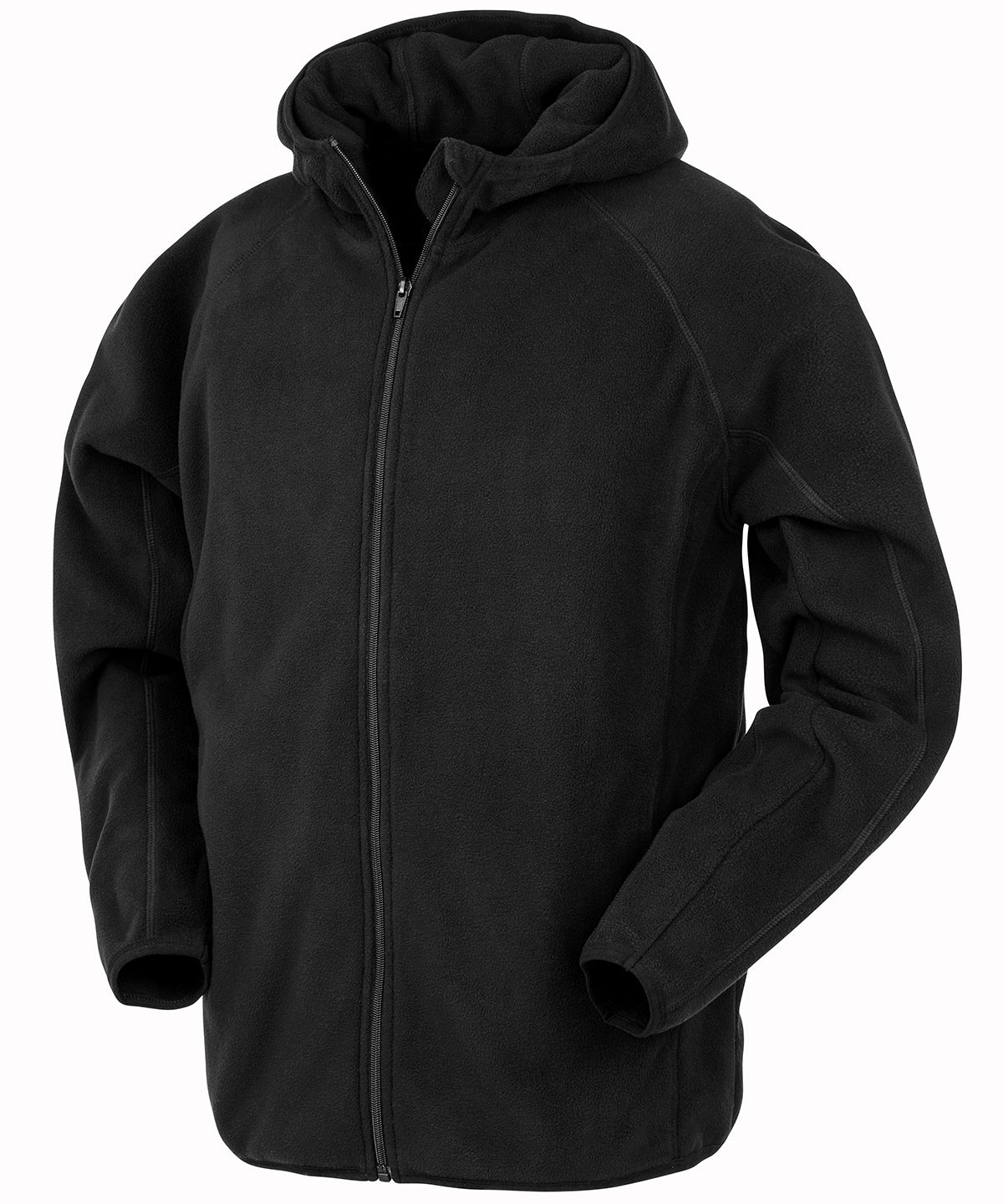 Flíspeysa Result Recycled R906X – Svartur – 3XL