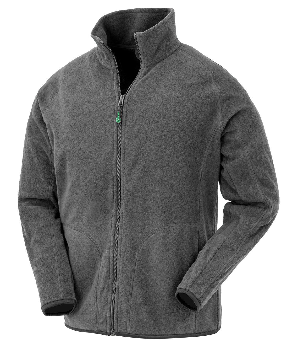 Flíspeysa Result Recycled R907X – Grár – 4XL