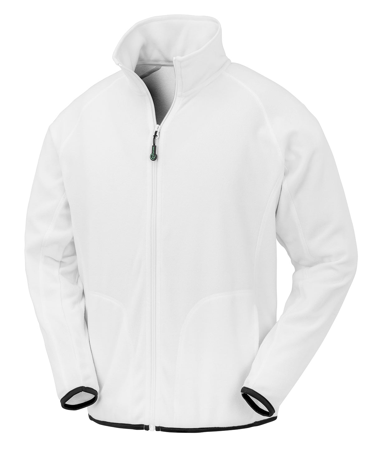 Flíspeysa Result Recycled R907X – Hvítur – 4XL