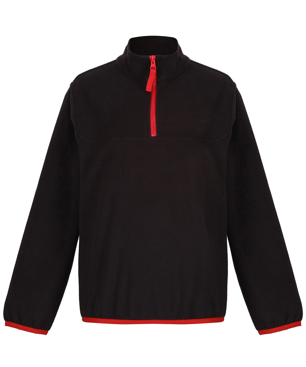 Flíspeysa Regatta Junior RG334 – Black/Classic Red – 34' Chest