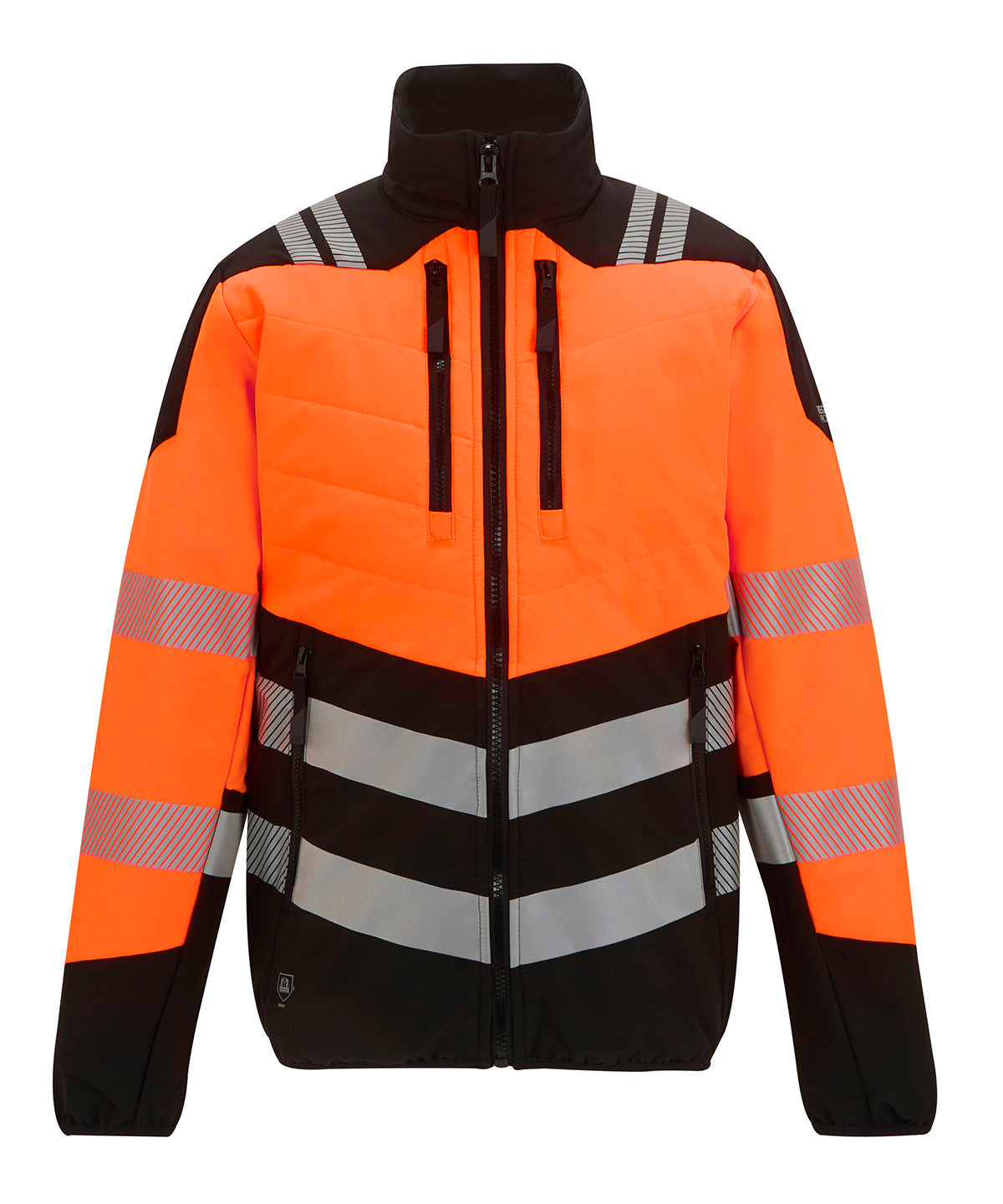 Jakki Regatta High Visibility RG491 – Black/Orange – 4XL