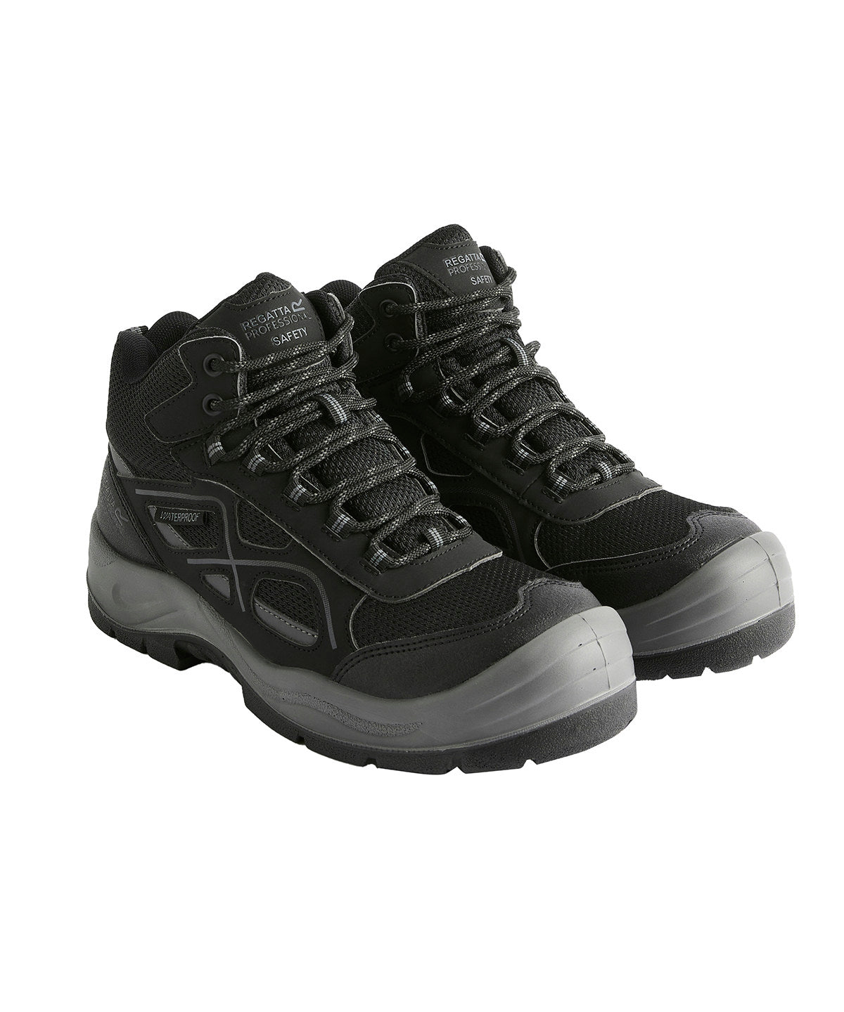 Stígvél Regatta Safety Footwear RG578 – Black/Granite – UK 12
