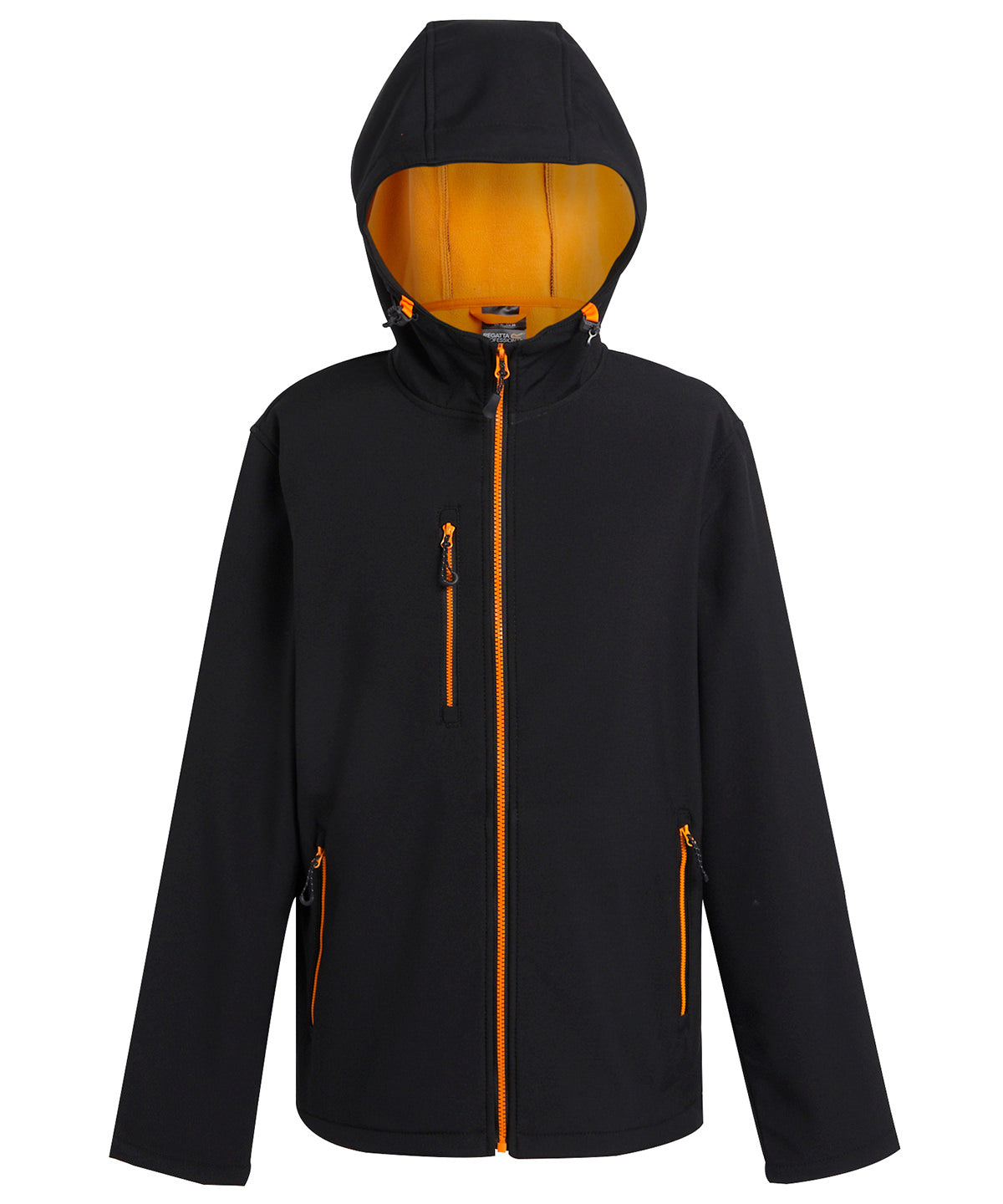 Softshell-jakki Regatta Professional RG594 – Black/Orange Pop – 3XL