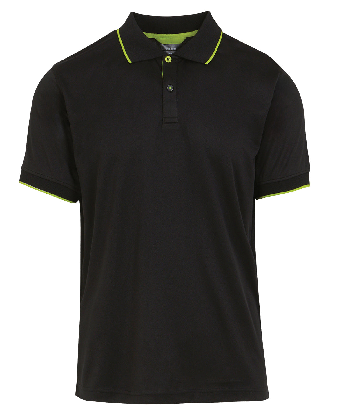 Pólóbolur Regatta Professional RG596 – Black/Lime – 3XL