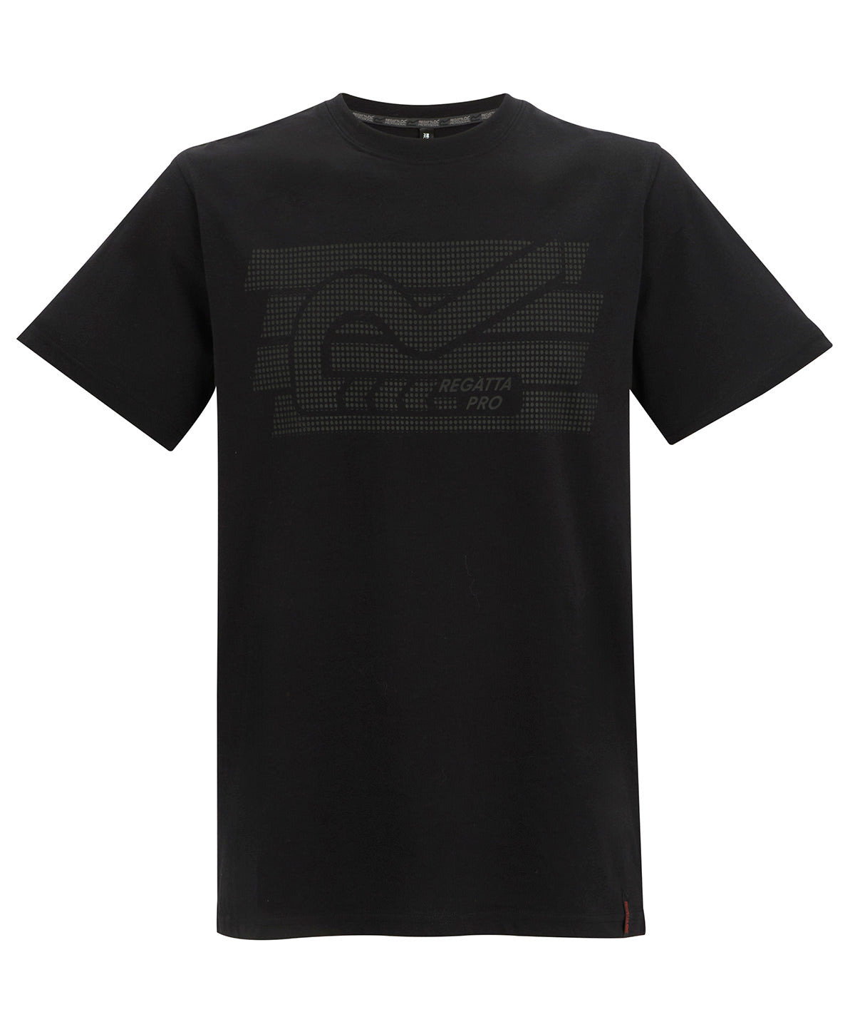 Stuttermabolur Regatta Professional RG658 – Svartur – 4XL