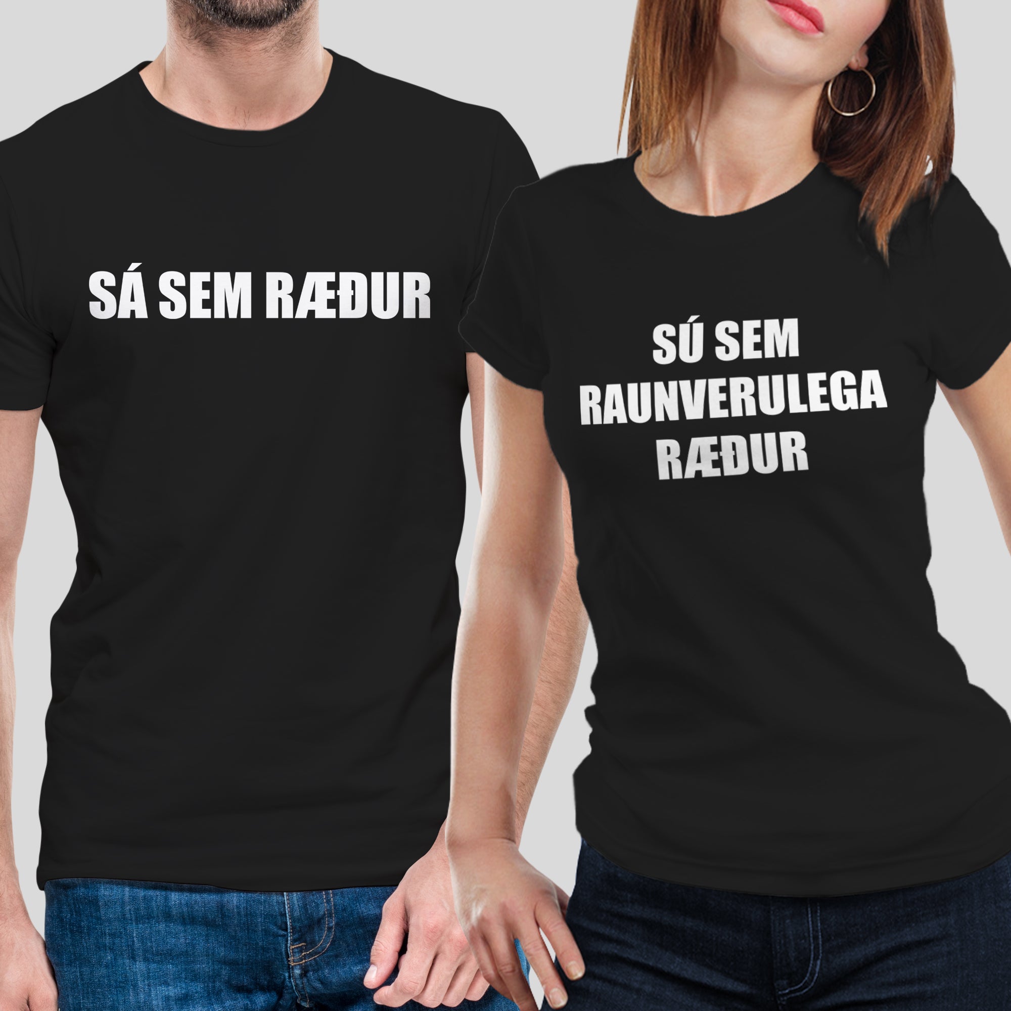 SÁ/SÚ SEM RÆÐUR - Stuttermabolur
