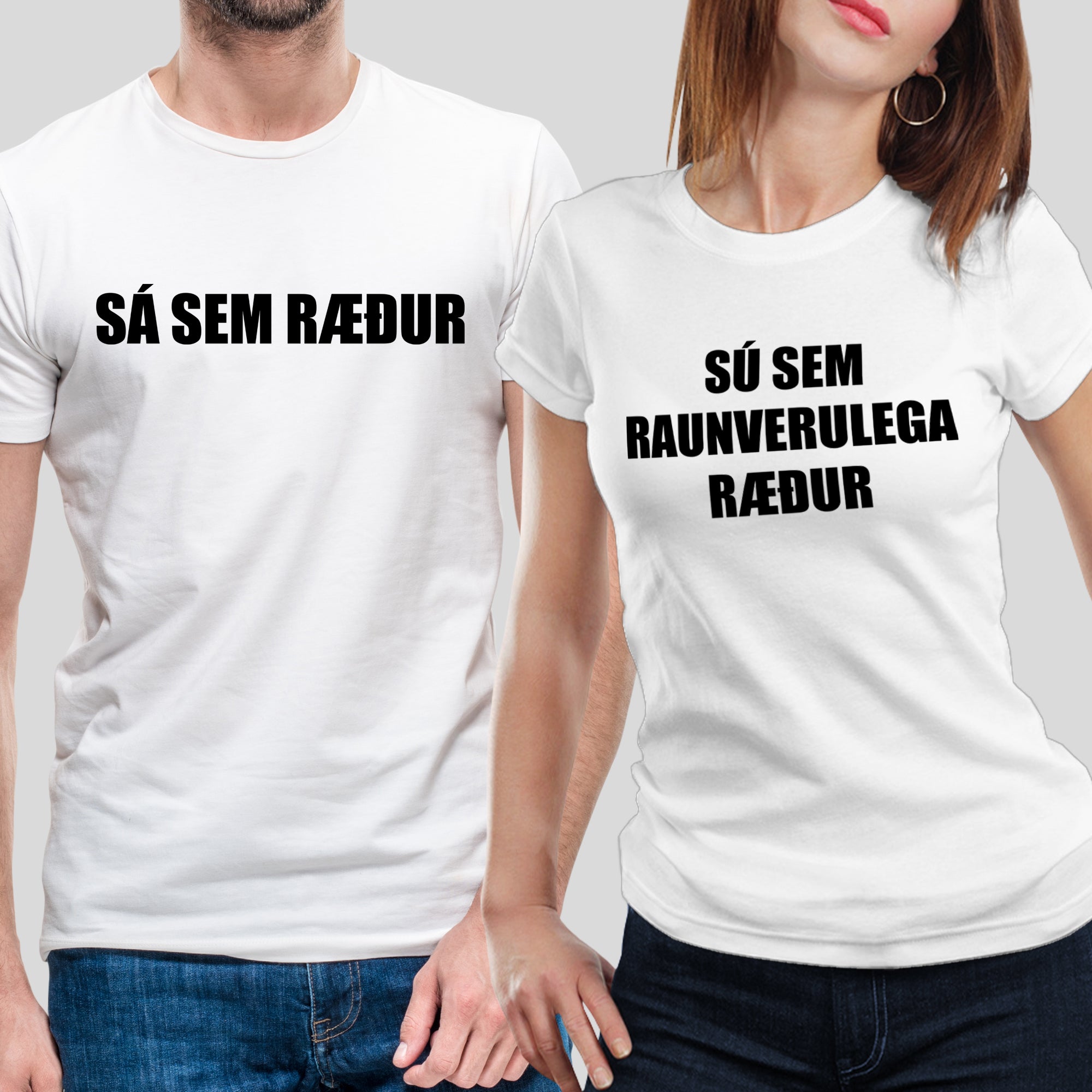 SÁ/SÚ SEM RÆÐUR - Stuttermabolur