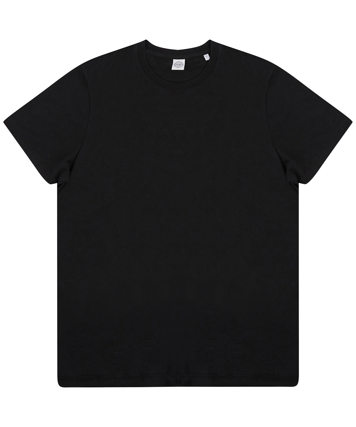 Stuttermabolur SF SF130 – Svartur – 4XL