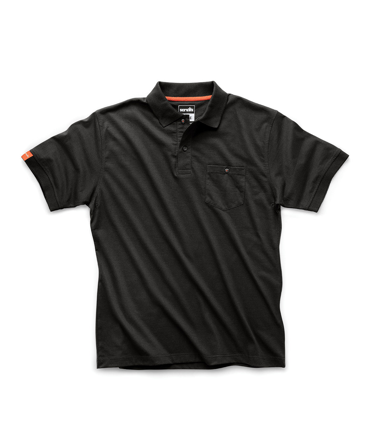 Pólóbolur Scruffs SH004 – Svartur – 3XL