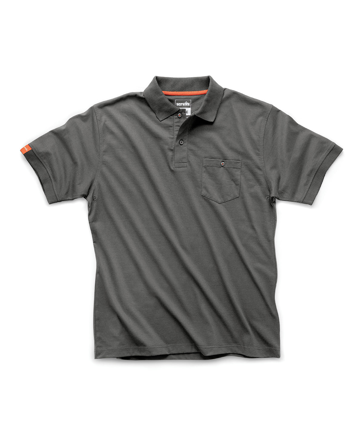 Pólóbolur Scruffs SH004 – Graphite – 3XL