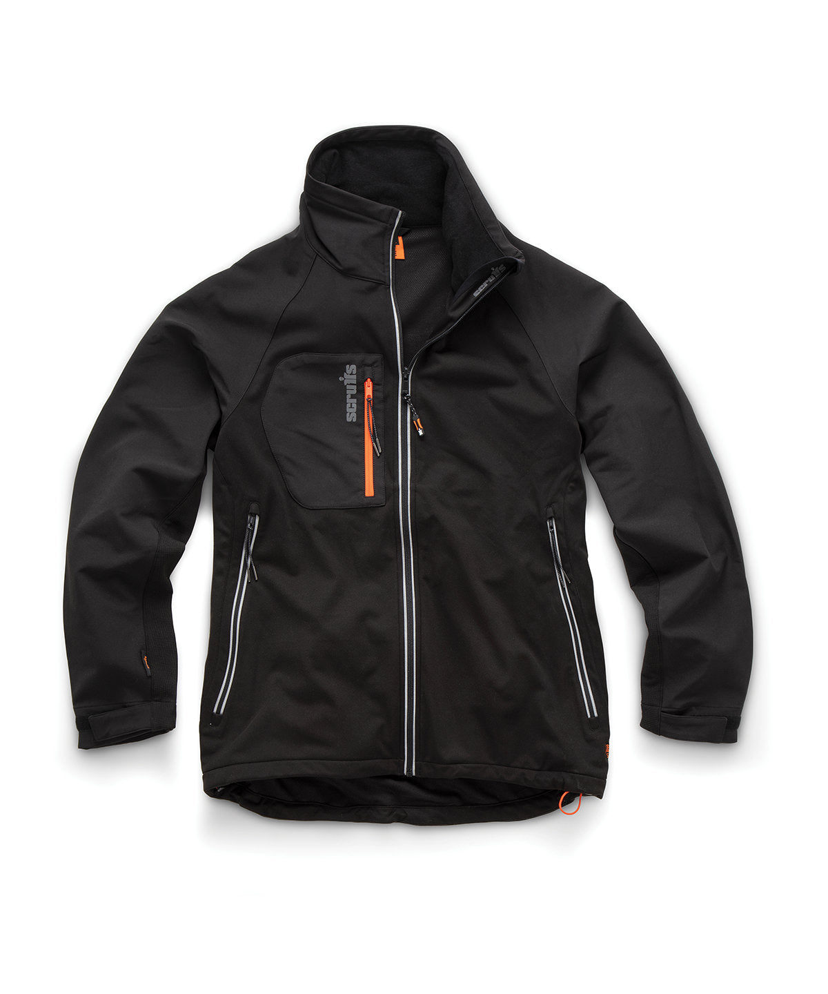 Softshell-jakki Scruffs SH026 – Svartur – 2XL