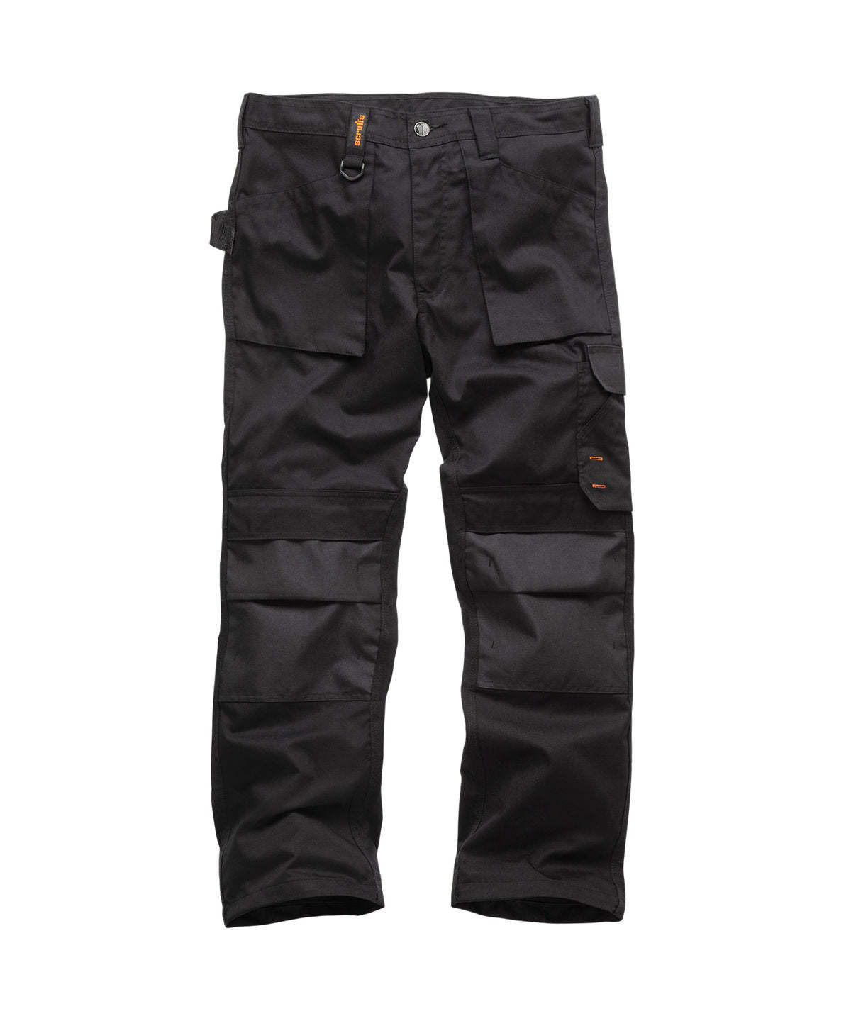 Buxur Scruffs SH056 – Svartur – 40 Long