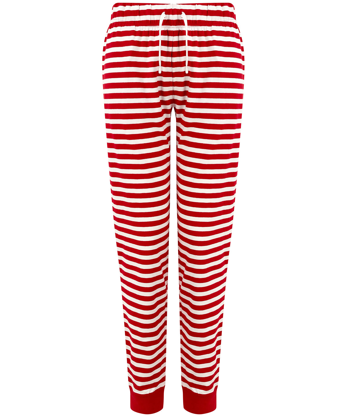 Þægindabuxur SF SK085 – Red/White Stripes – 2XL