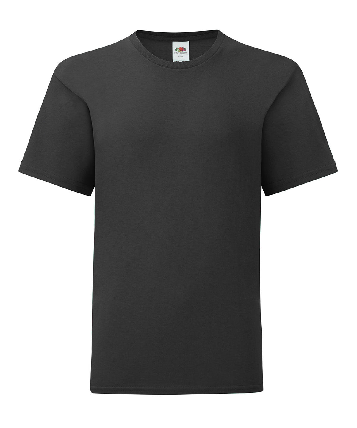 Stuttermabolur Fruit of the Loom SS023 – Svartur – 14/15 Years