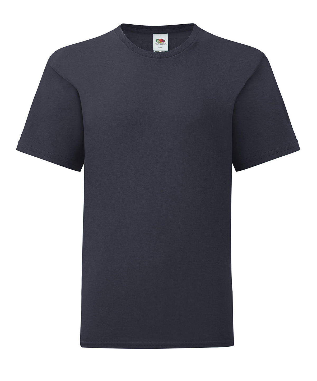 Stuttermabolur Fruit of the Loom SS023 – Deep Navy – 14/15 Years