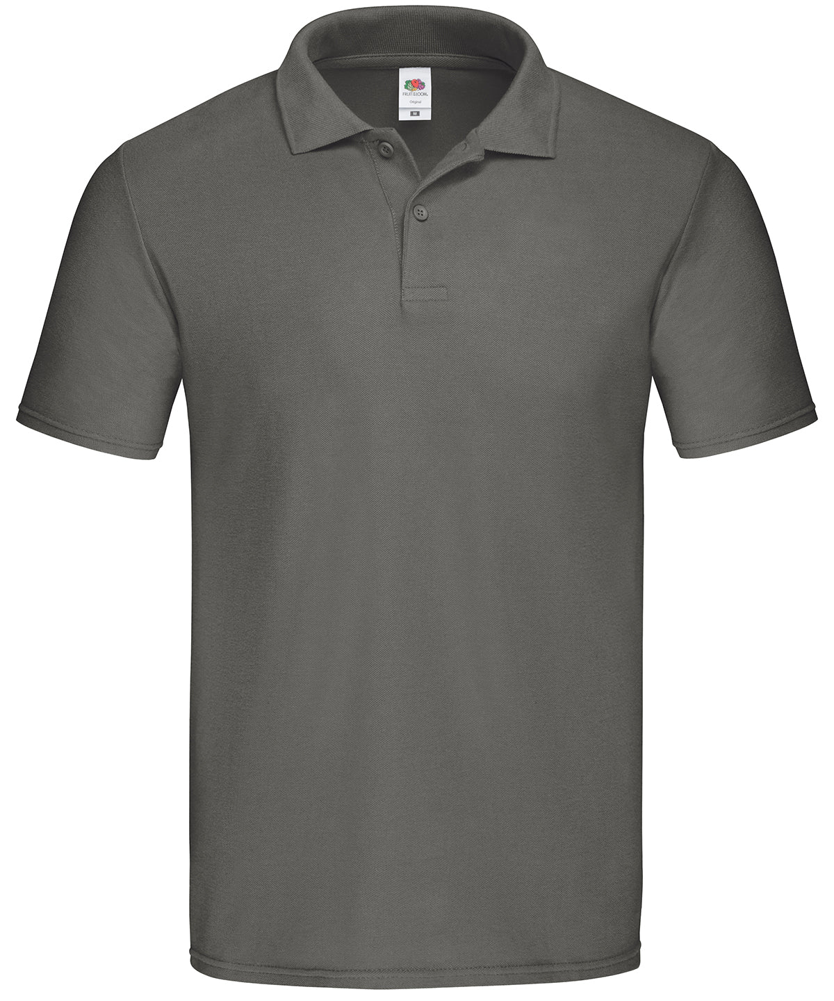 Pólóbolur Fruit of the Loom SS029 – Light Graphite – 3XL