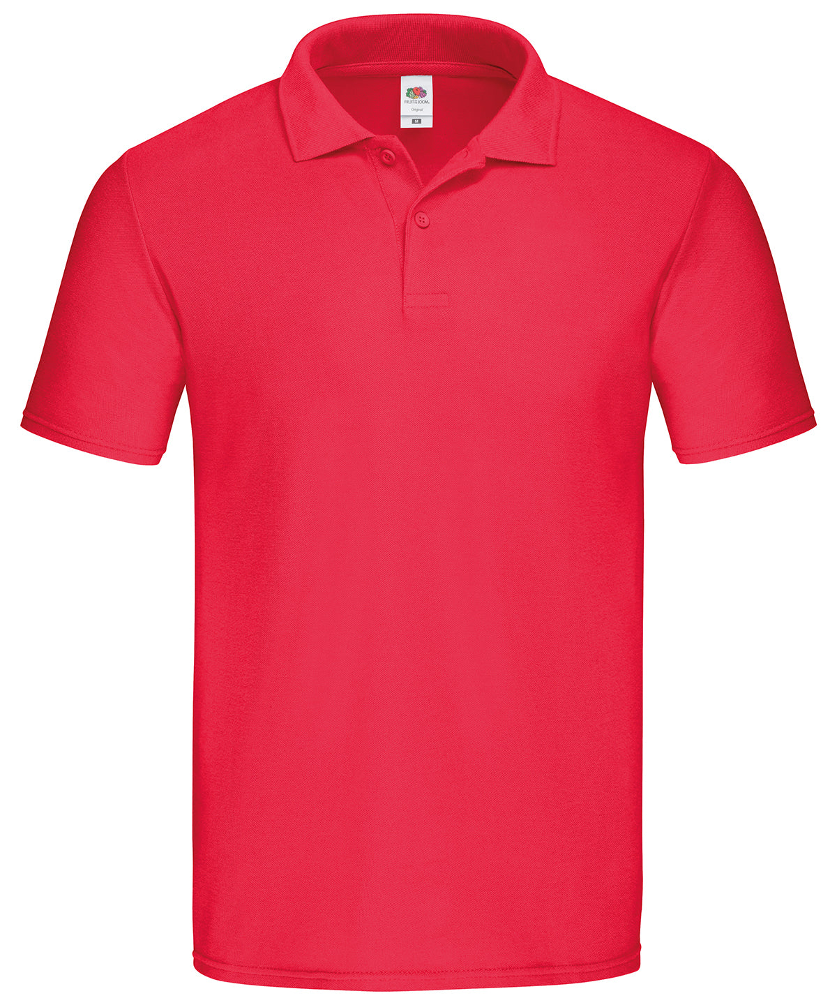 Pólóbolur Fruit of the Loom SS029 – Rauður – 3XL