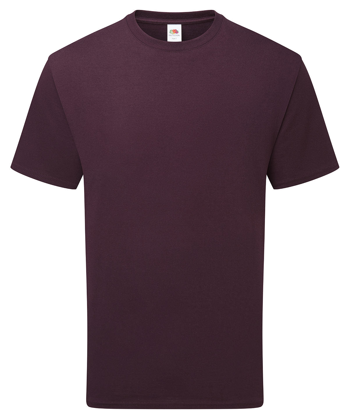 Stuttermabolur Fruit of the Loom SS035 – Dark Plum – 3XL