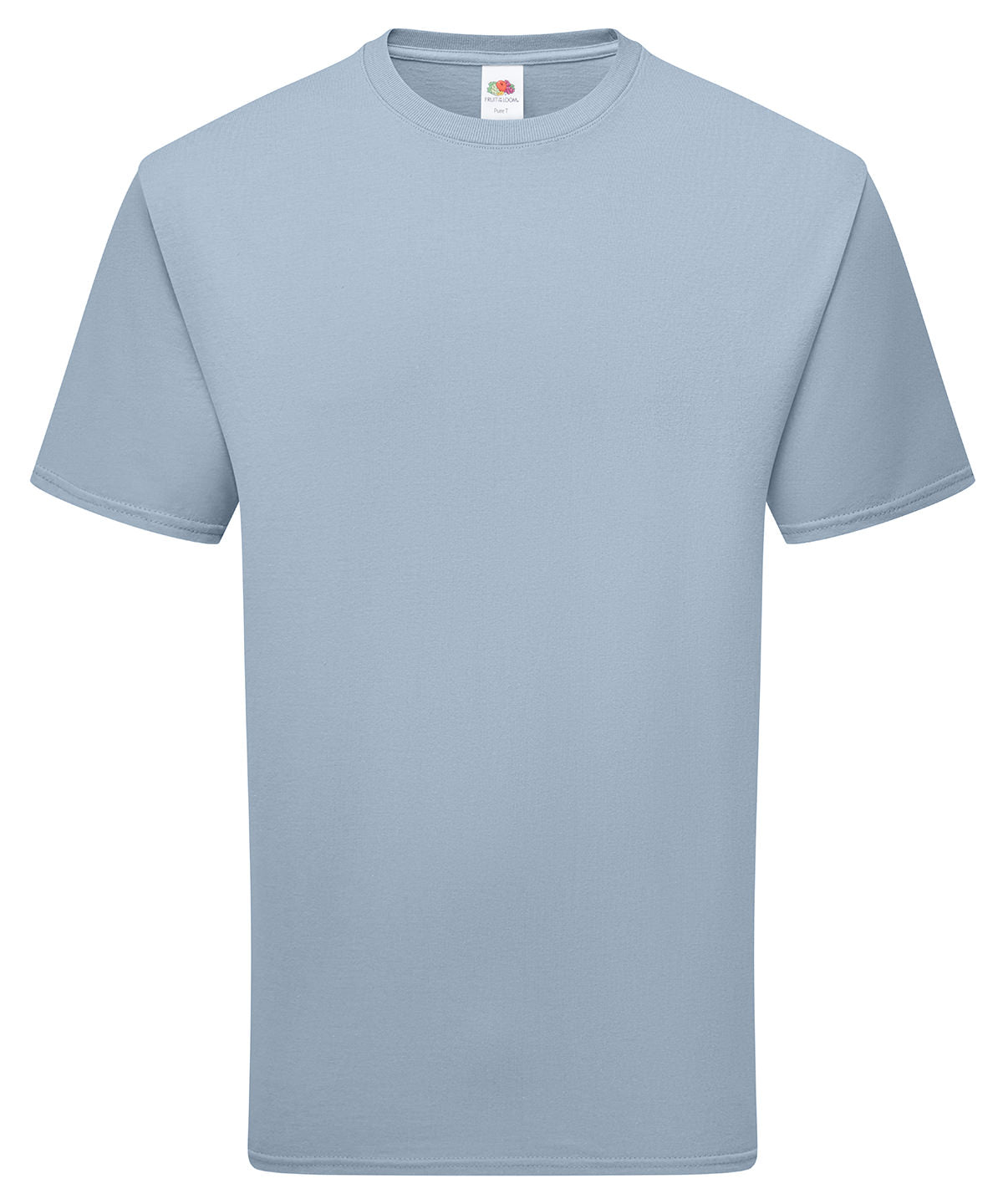 Stuttermabolur Fruit of the Loom SS035 – Mineral Blue – 3XL