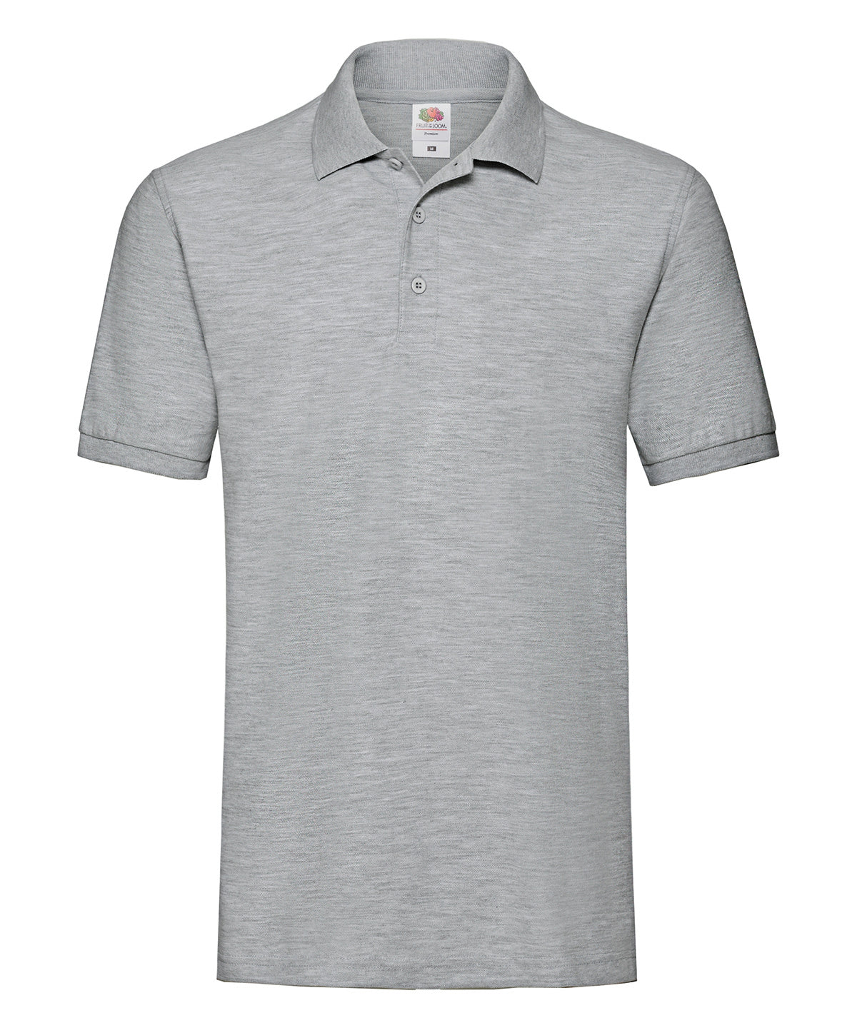 Pólóbolur Fruit of the Loom SS255 – Athletic Heather – 3XL