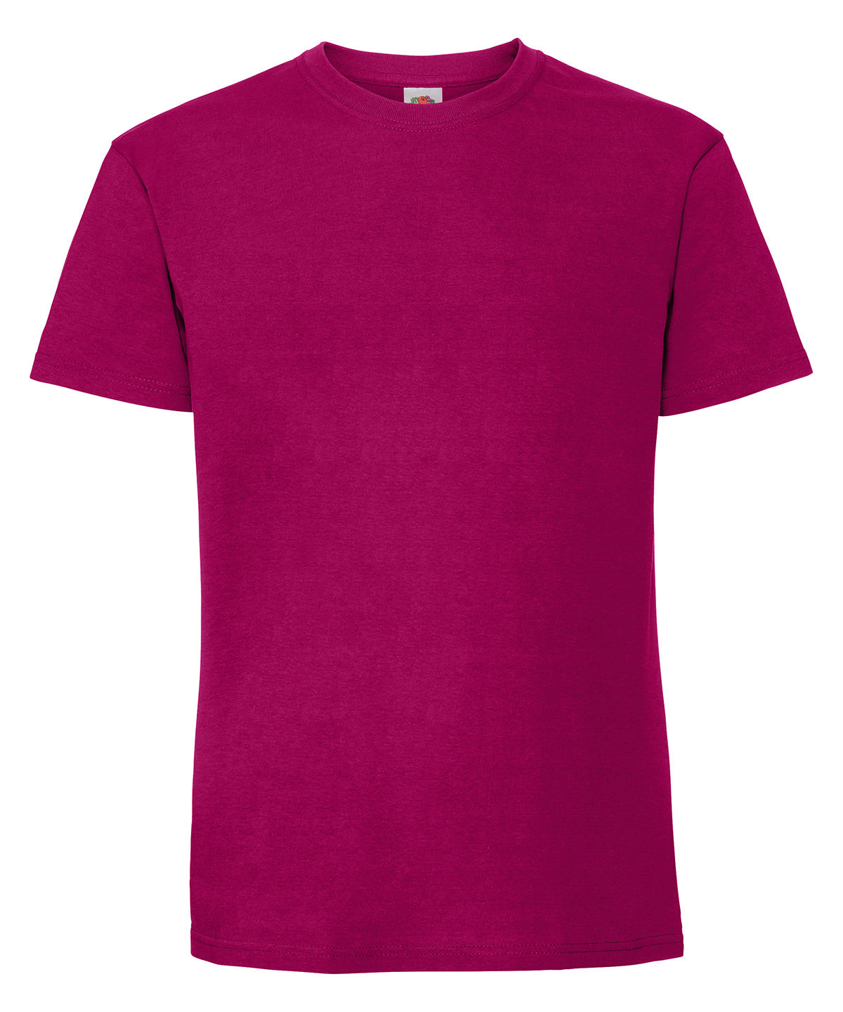 Stuttermabolur Fruit of the Loom SS422 – Cranberry – 3XL