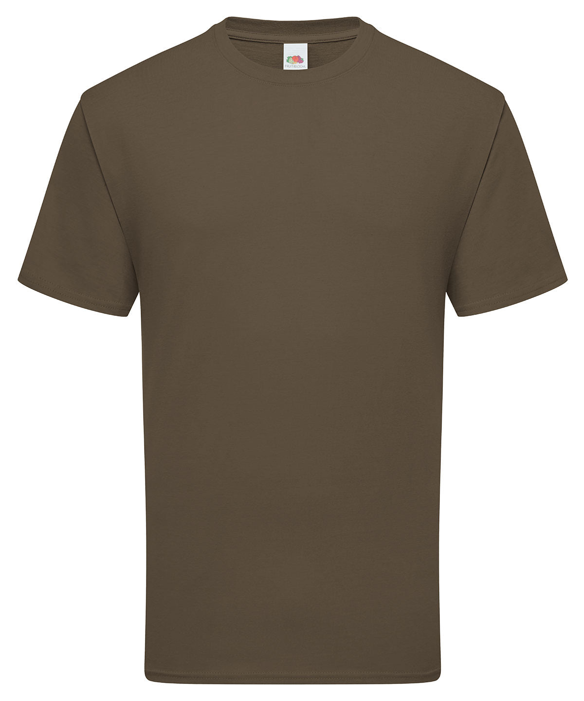 Stuttermabolur Fruit of the Loom SS422 – Truffle – 3XL