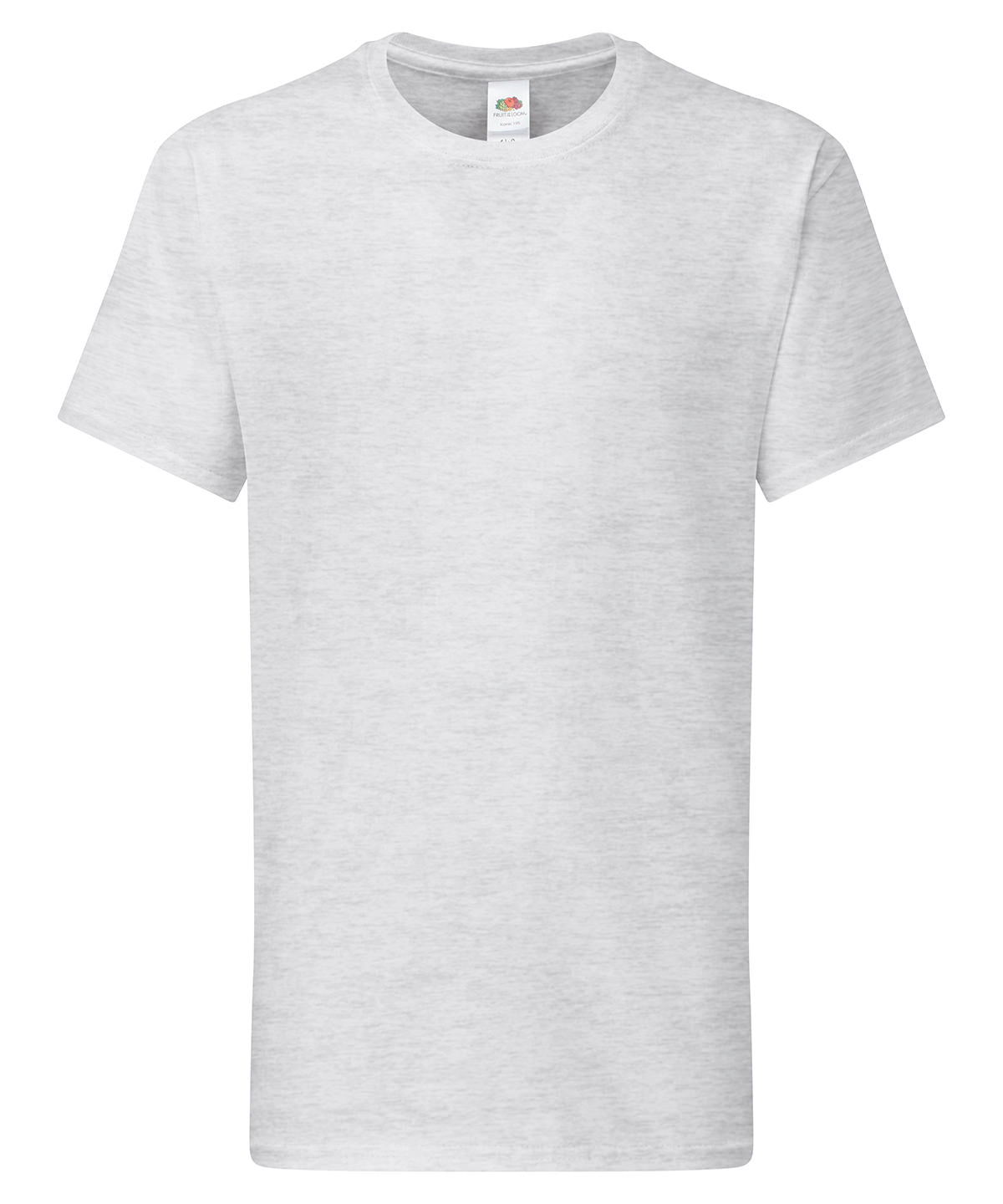 Stuttermabolur Fruit of the Loom SS436 – Heather Grey – 14/15 Years