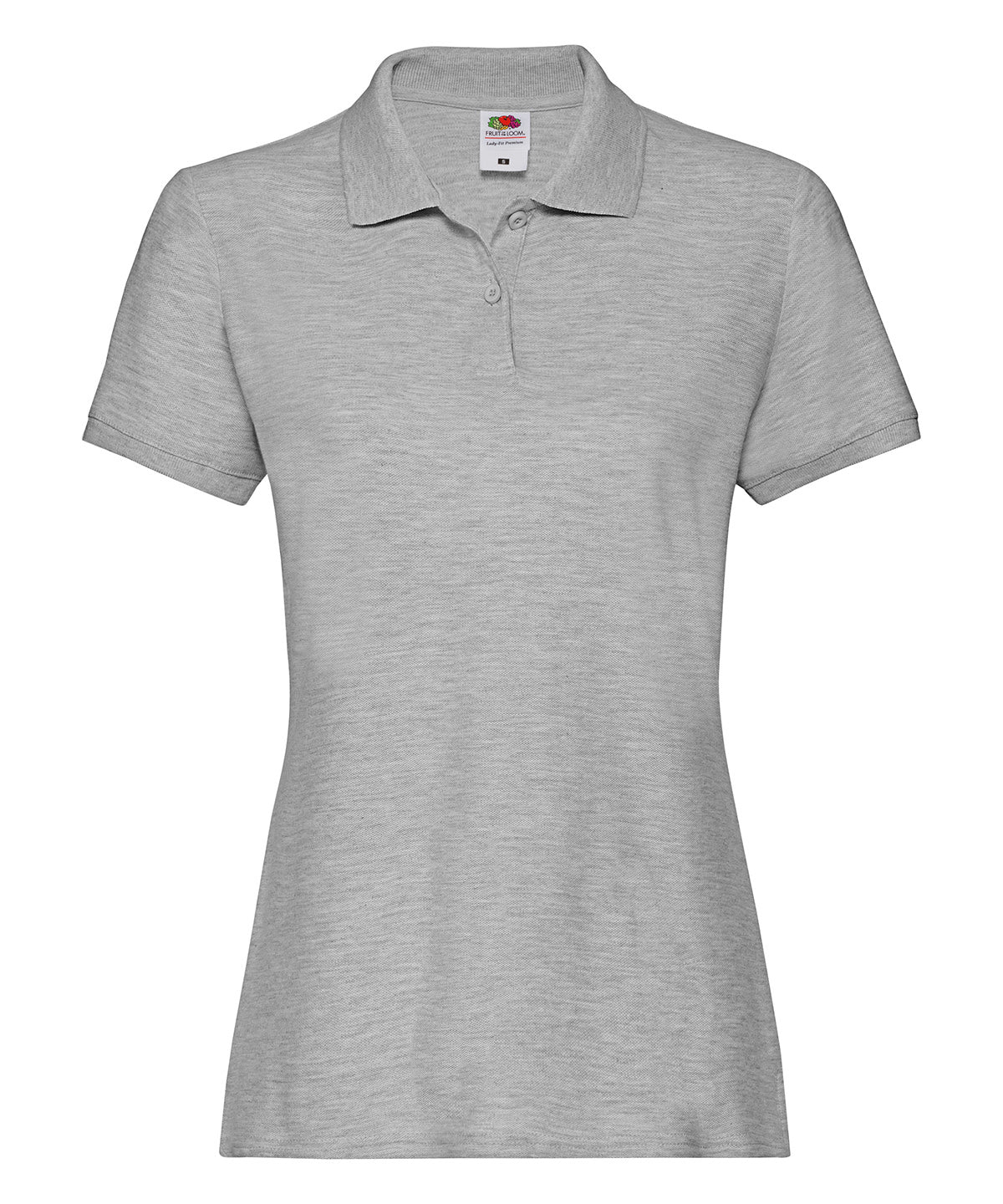 Pólóbolur Fruit of the Loom SS505 – Athletic Heather – 2XL
