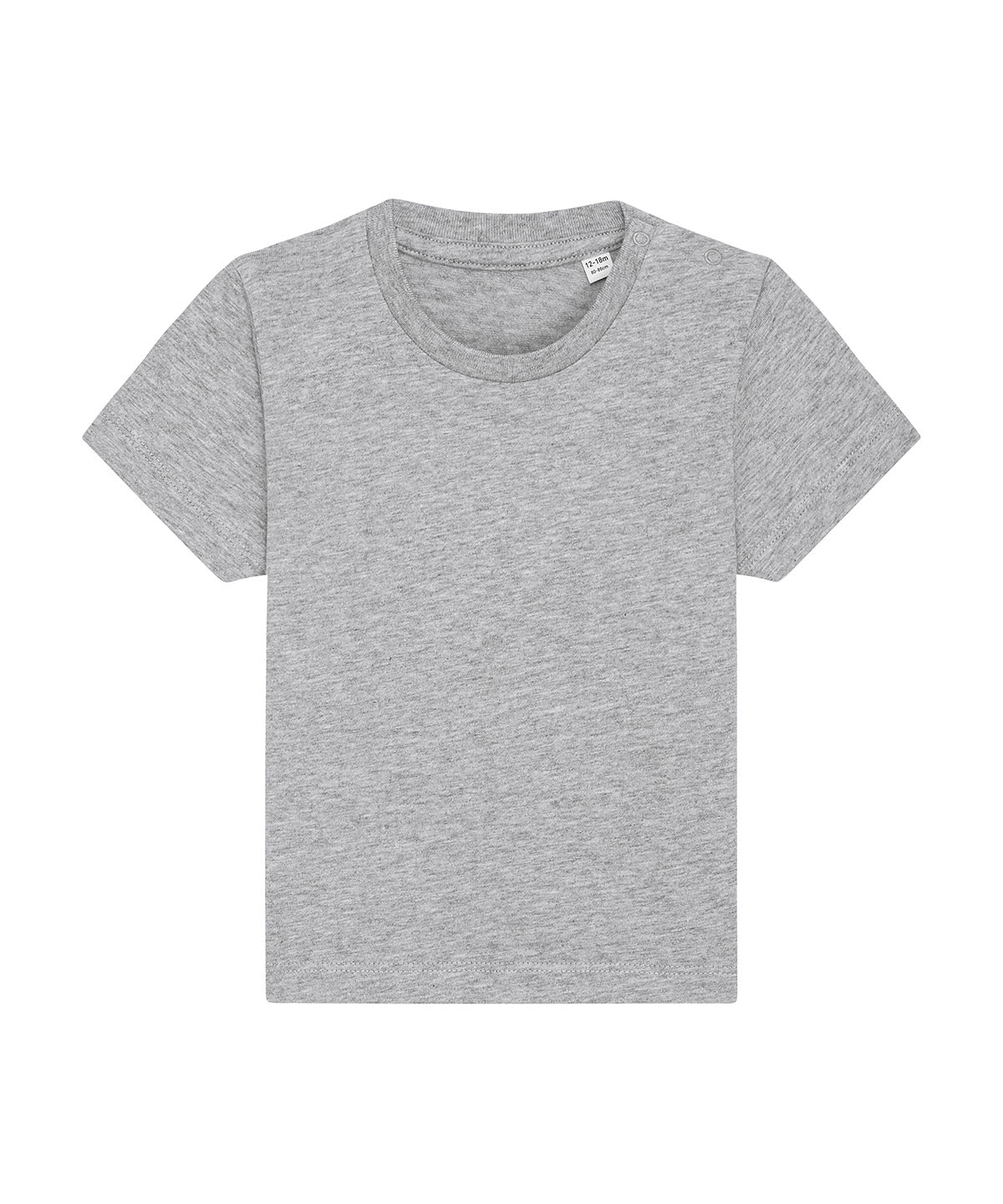 Stuttermabolur Stanley/Stella SX194 – Heather Grey – 24/36 Months
