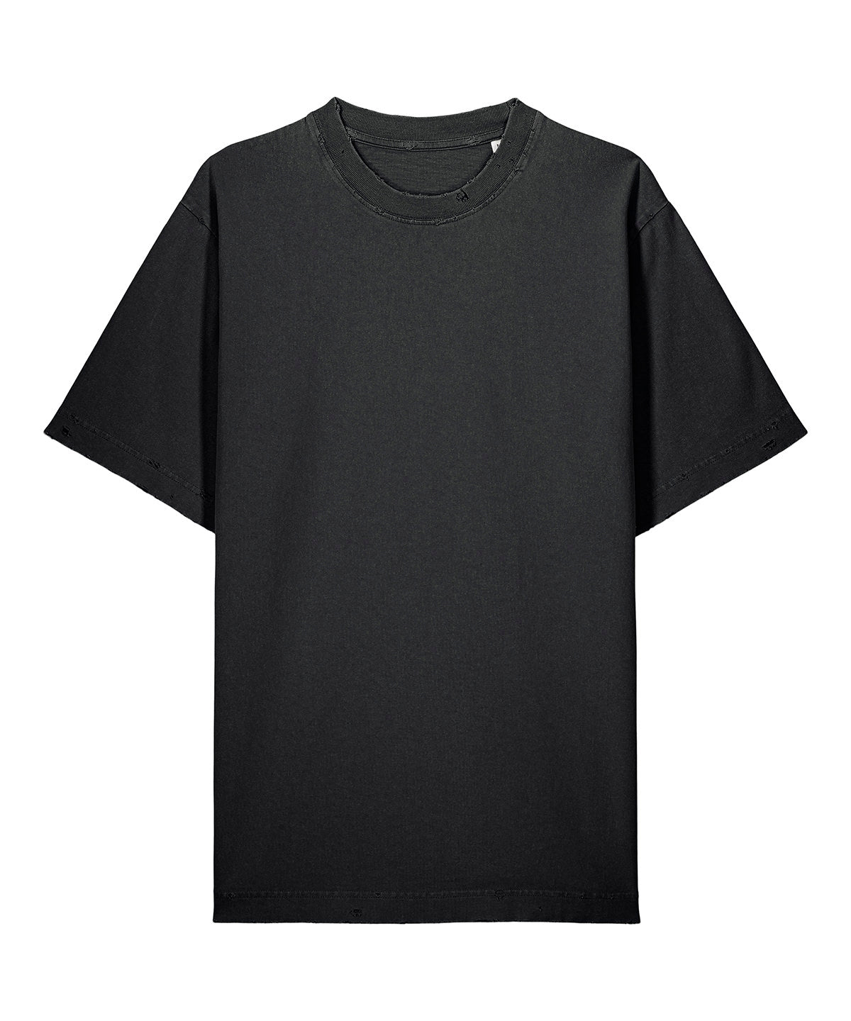 Stuttermabolur Stanley/Stella SX328 – Garment Dyed Black Rock