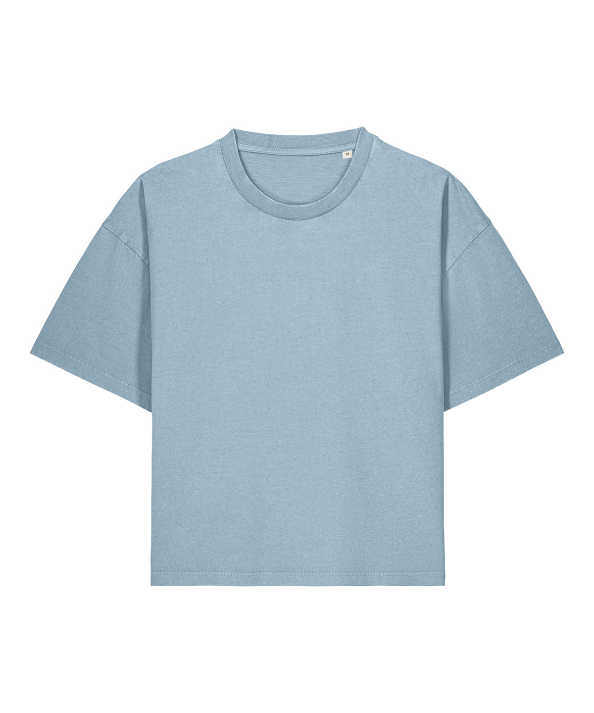 Stuttermabolur Stanley/Stella SX329 – Garment Dyed Blue Stone