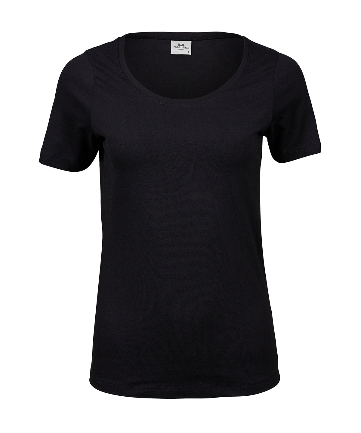 Stuttermabolur Tee Jays TJ024 – Svartur – 3XL