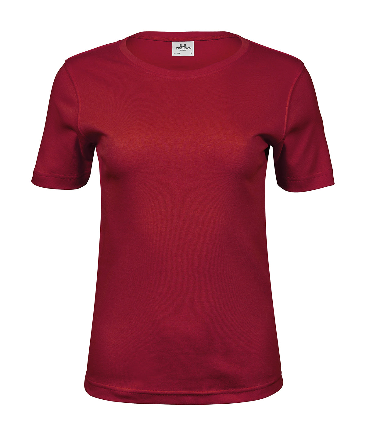 Stuttermabolur Tee Jays TJ026 – Deep Red – 3XL