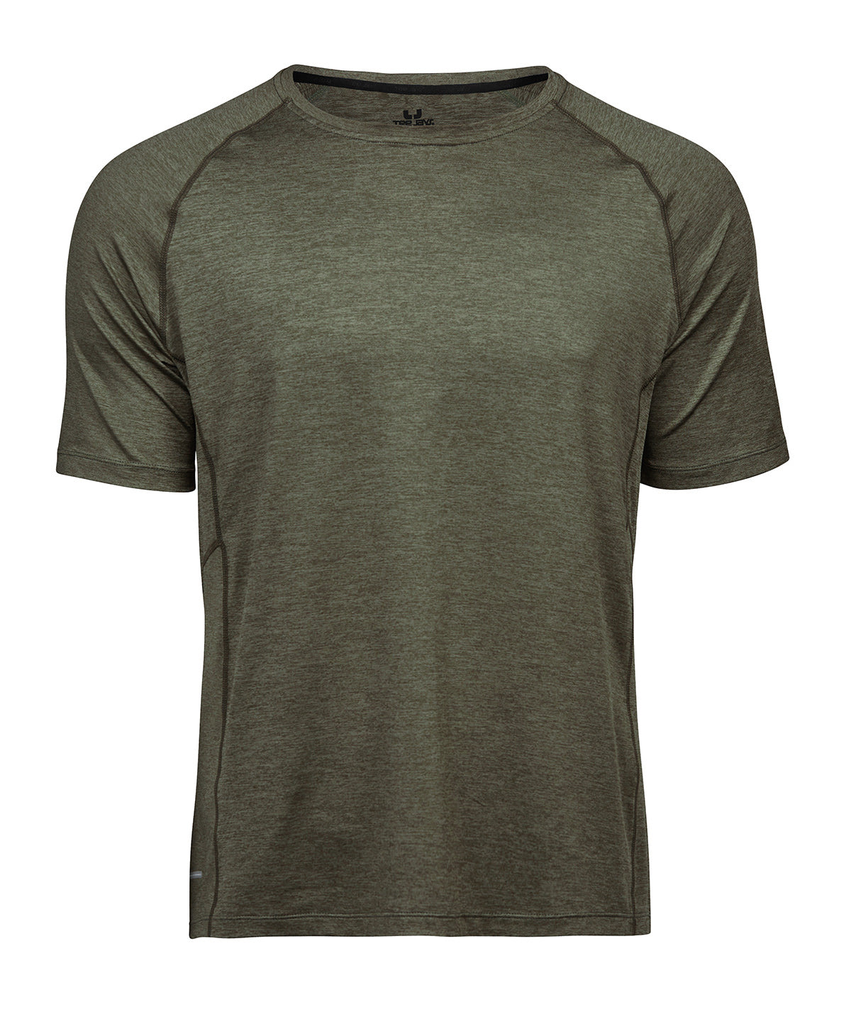 Stuttermabolur Tee Jays TJ072 – Olive Melange – 3XL