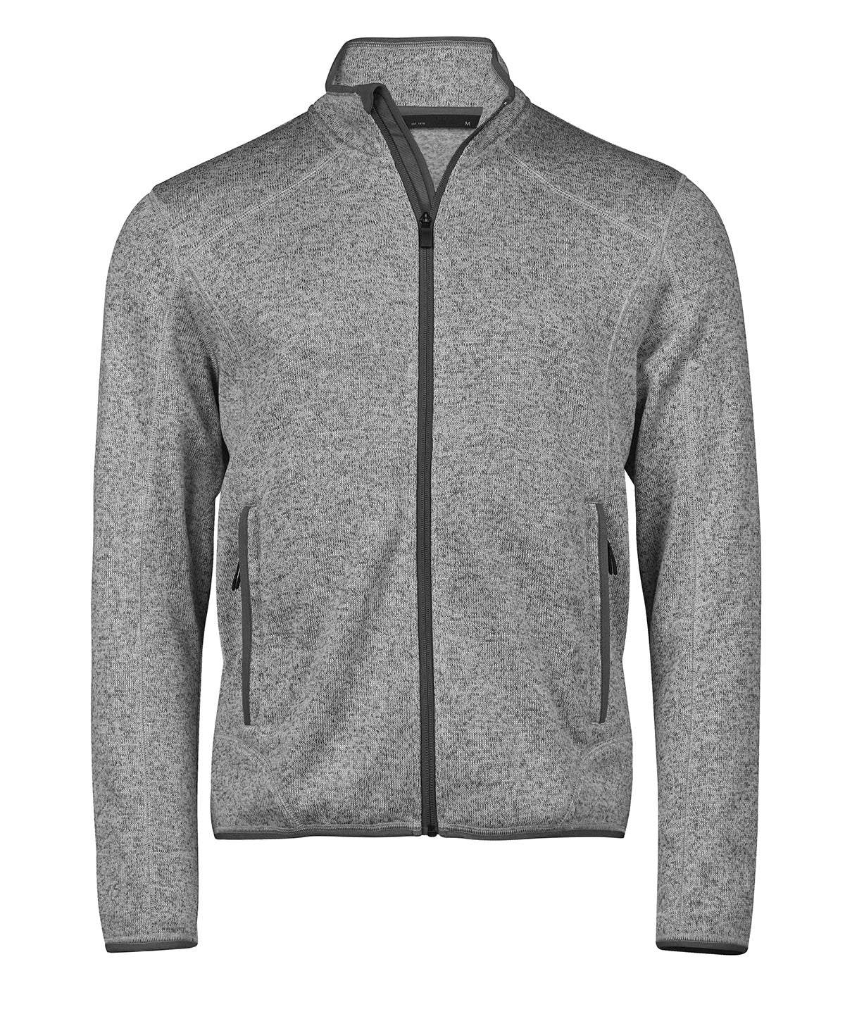 Flíspeysa Tee Jays TJ100 – Grey Melange – 5XL
