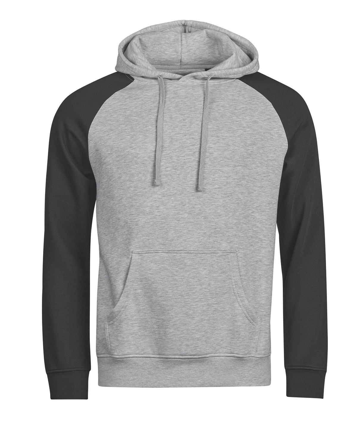 Hettupeysa Tee Jays TJ123 – Heather Grey/Black – 3XL